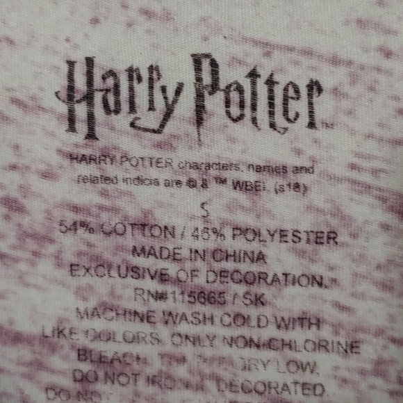 Harry Potter Women's Size Small Sleep Shirt - Picture 2 of 3